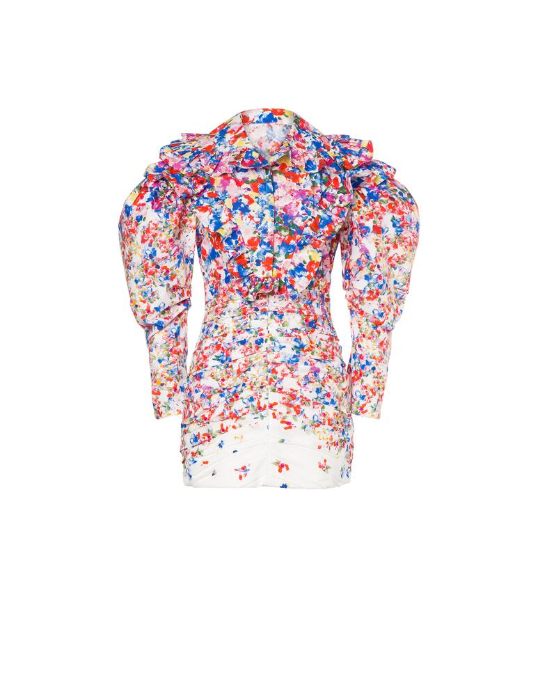 rinascente Philosophy di Lorenzo Serafini Floral painted mini dress