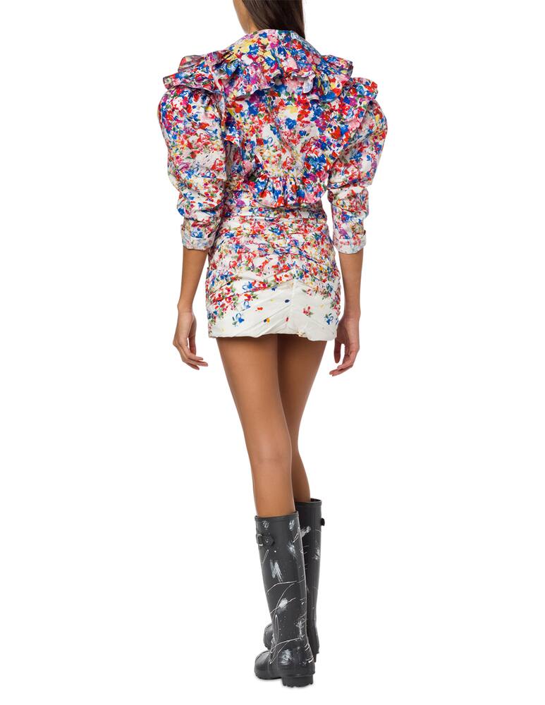 rinascente Philosophy di Lorenzo Serafini Floral painted mini dress