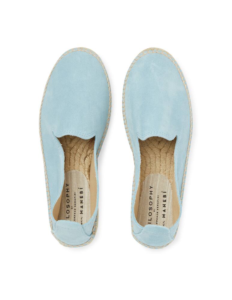 rinascente Philosophy x Manebì Espadrillas in suede con logo