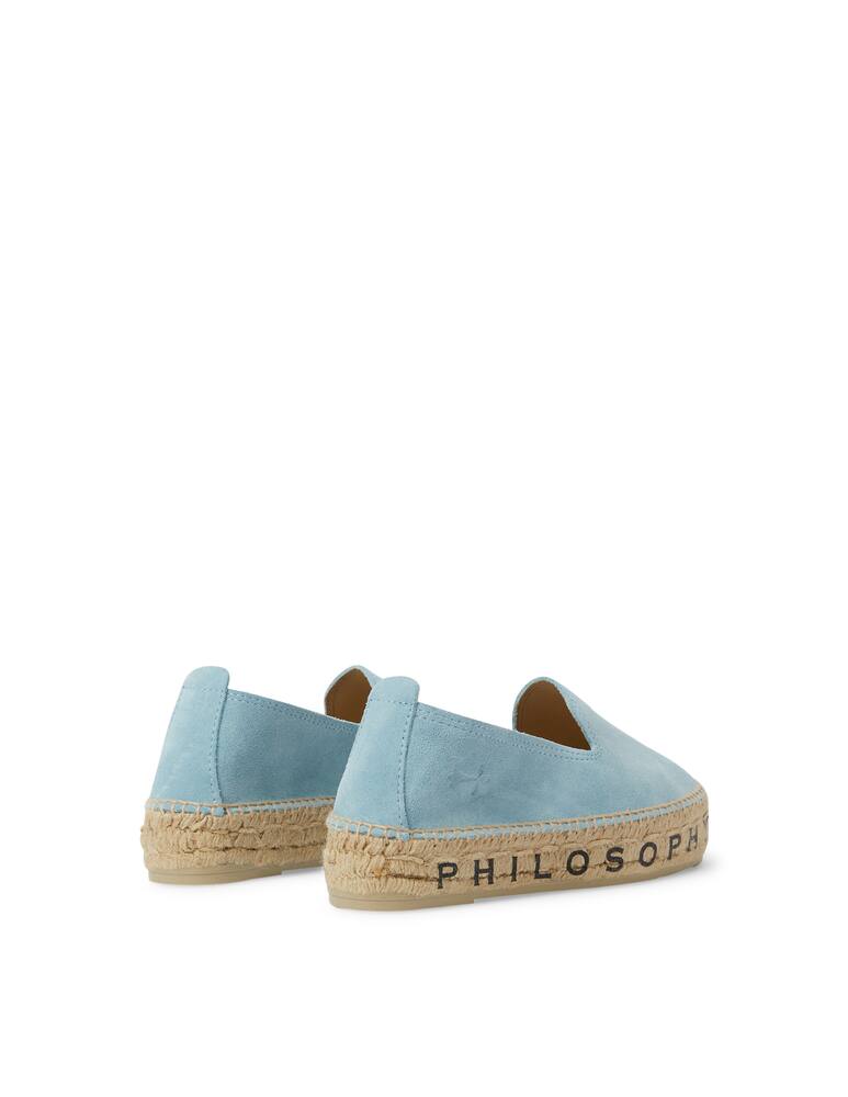 rinascente Philosophy x Manebì Espadrillas in suede con logo