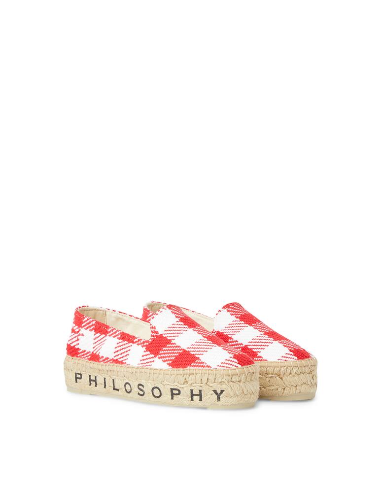 rinascente Philosophy x Manebì Espadrilles with logo