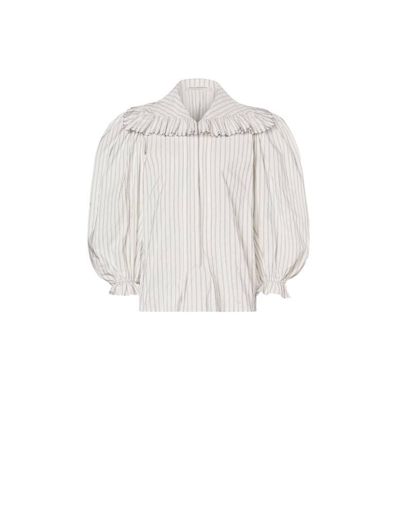 rinascente Philosophy di Lorenzo Serafini Striped taffetà blouse