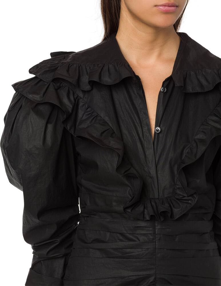 rinascente Philosophy di Lorenzo Serafini Painted technical fabric mini dress