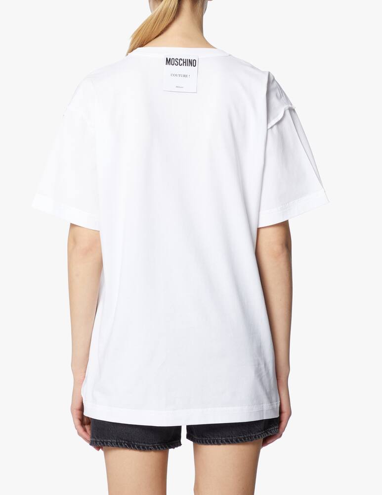 rinascente Moschino T-shirt con stampa in cotone