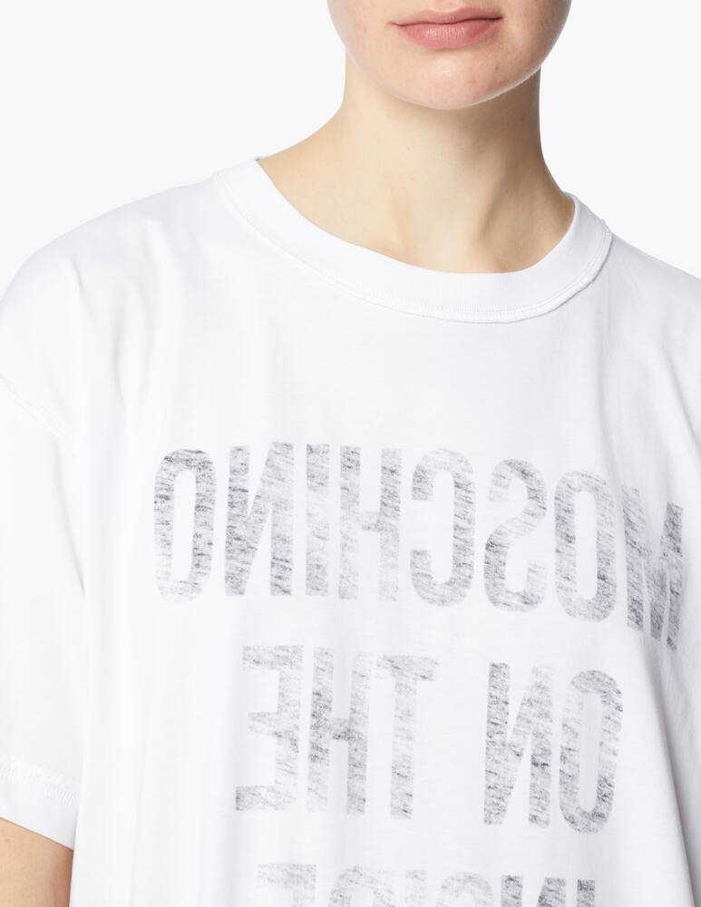 rinascente Moschino T-shirt con stampa in cotone