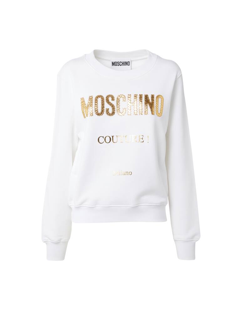 rinascente Moschino Felpa girocolo in cotone