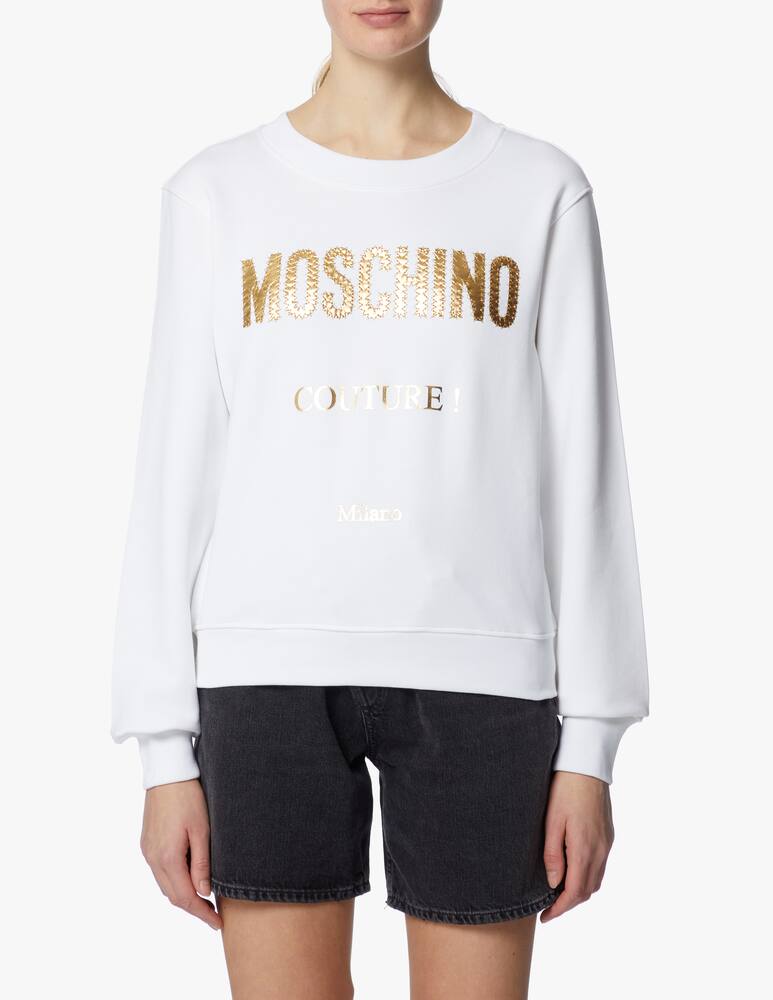 rinascente Moschino Felpa girocolo in cotone