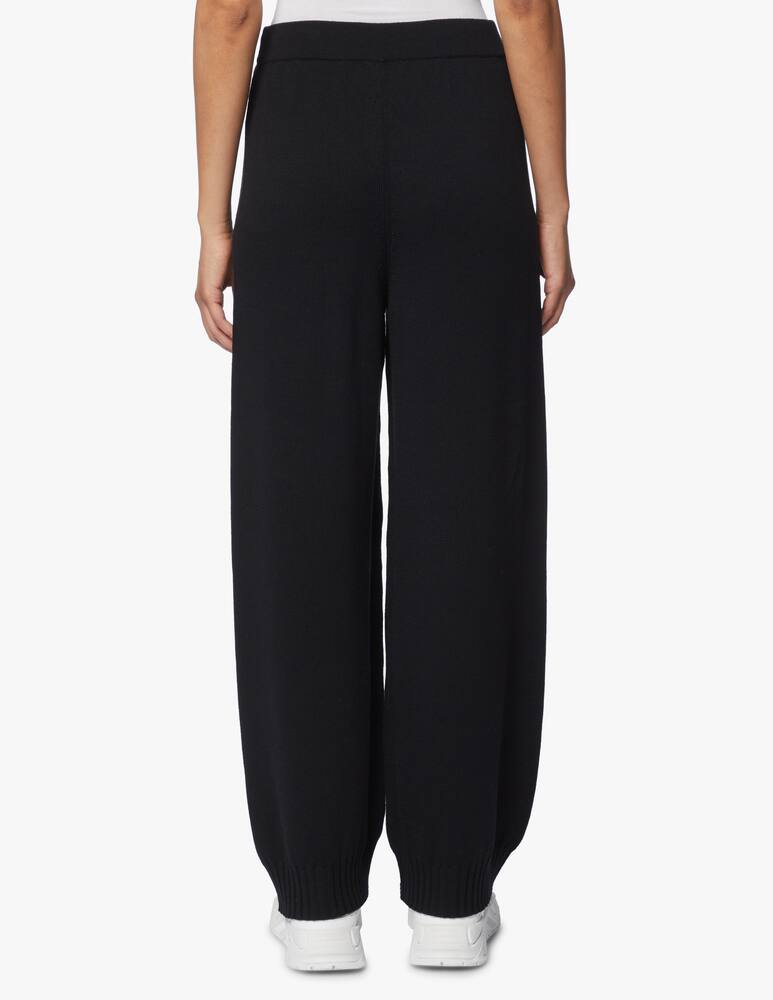 rinascente Moschino Pantaloni sportivo in lana con logo