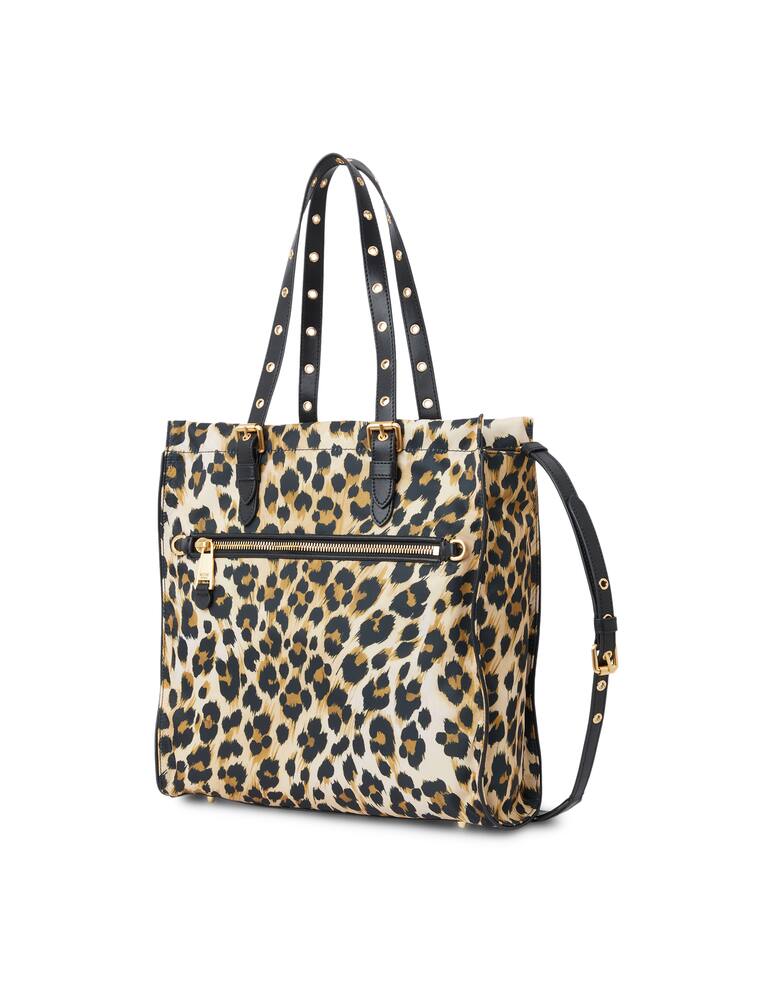 rinascente Moschino Borsa tote in nylon con lettering