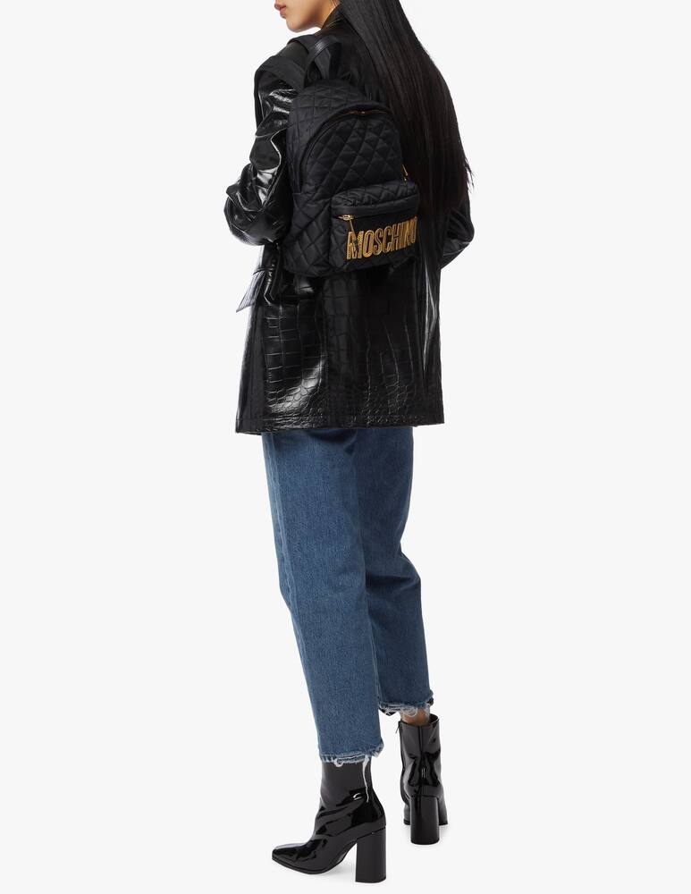 rinascente Moschino Zaino trapuntato in nylon 