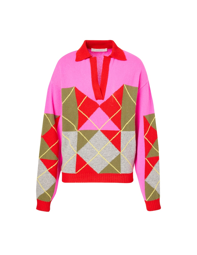 rinascente Philosophy di Lorenzo Serafini Wool blend polo shirt