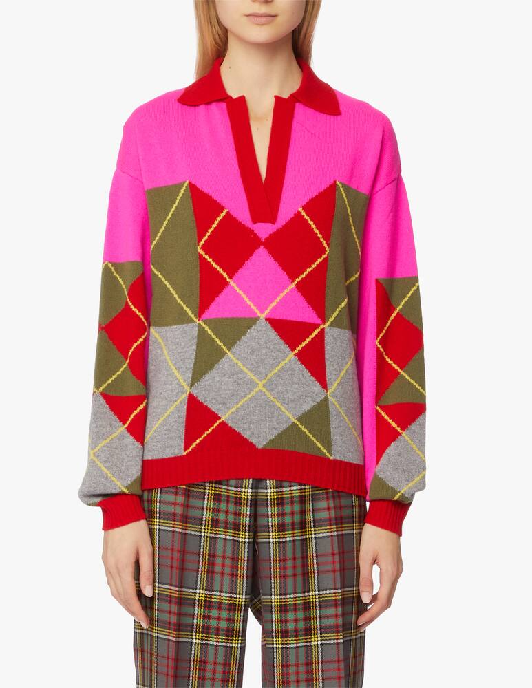 rinascente Philosophy di Lorenzo Serafini Wool blend polo shirt