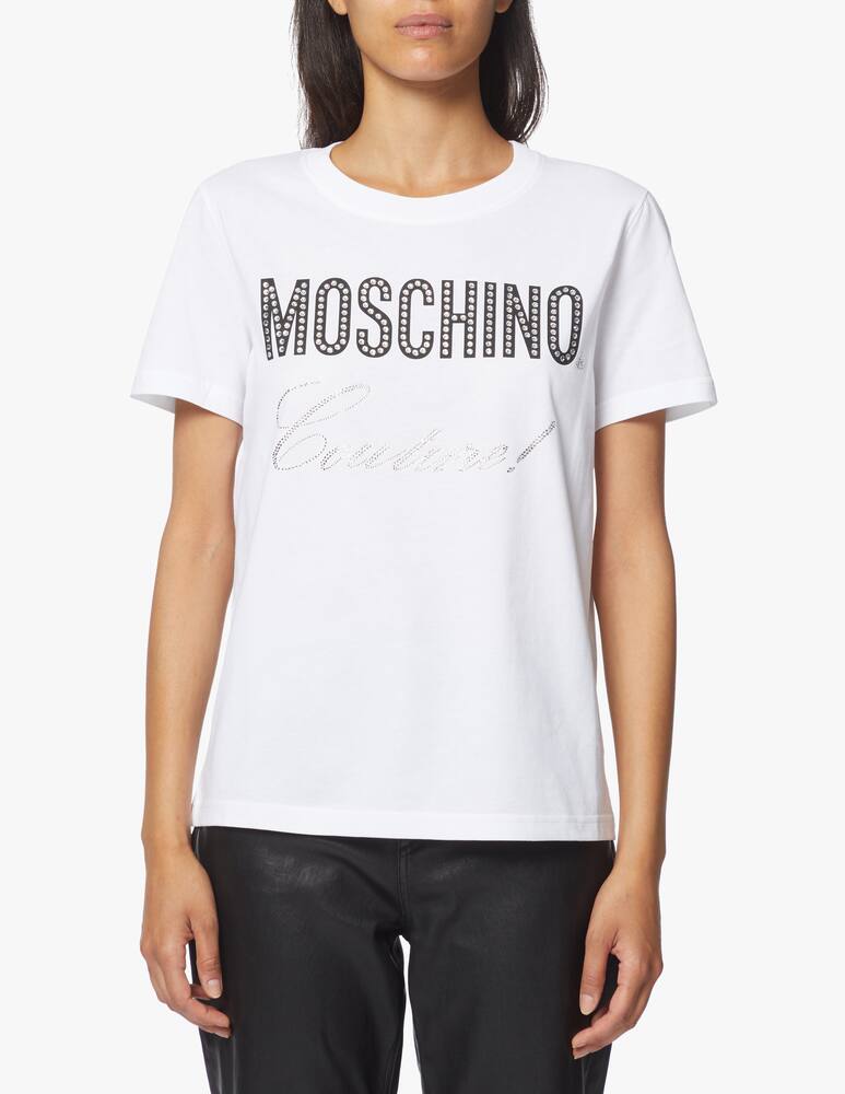 rinascente Moschino T-shirt in cotone con logo