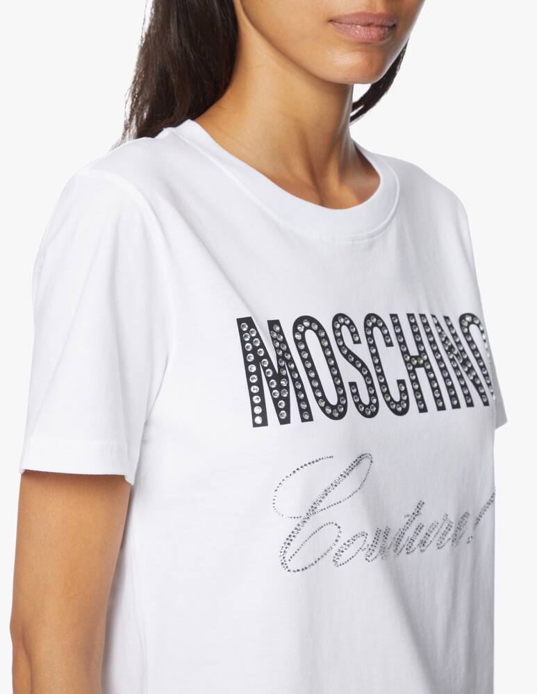 rinascente Moschino T-shirt in cotone con logo