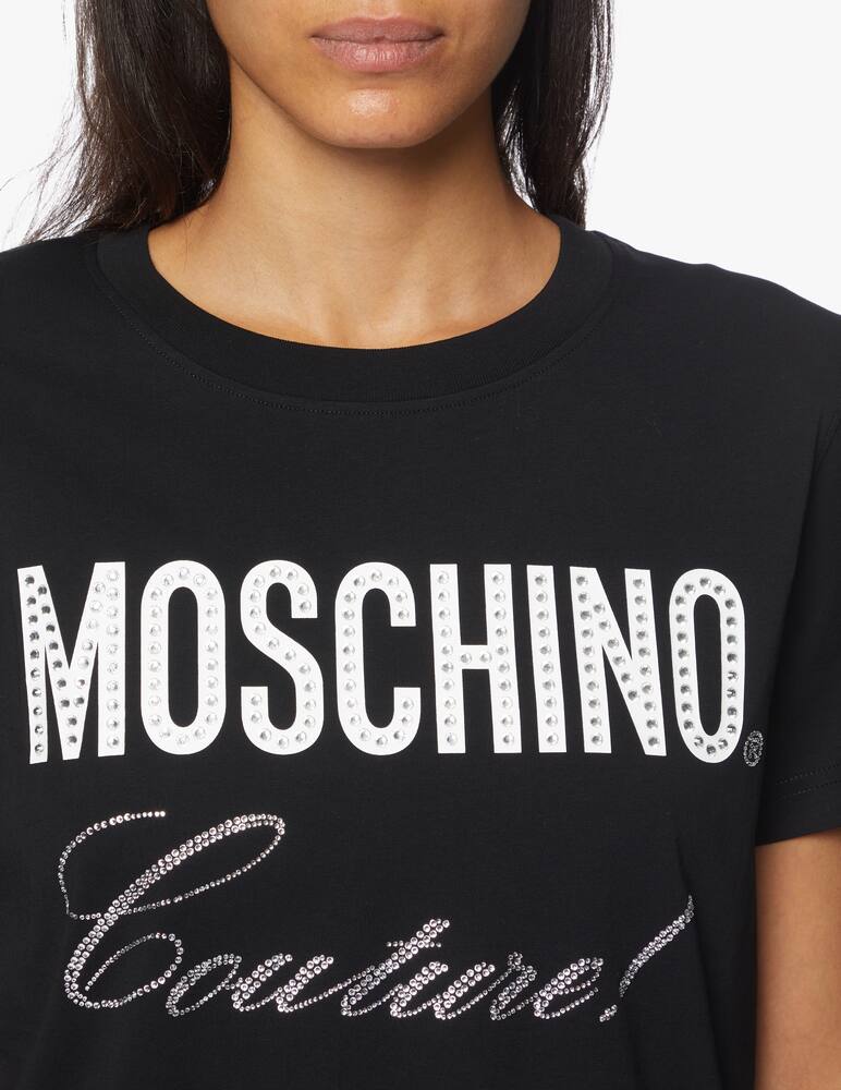 rinascente Moschino T-shirt in cotone con logo