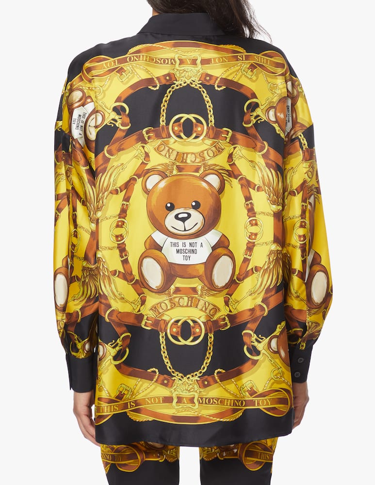 rinascente Moschino Silk shirt Teddy