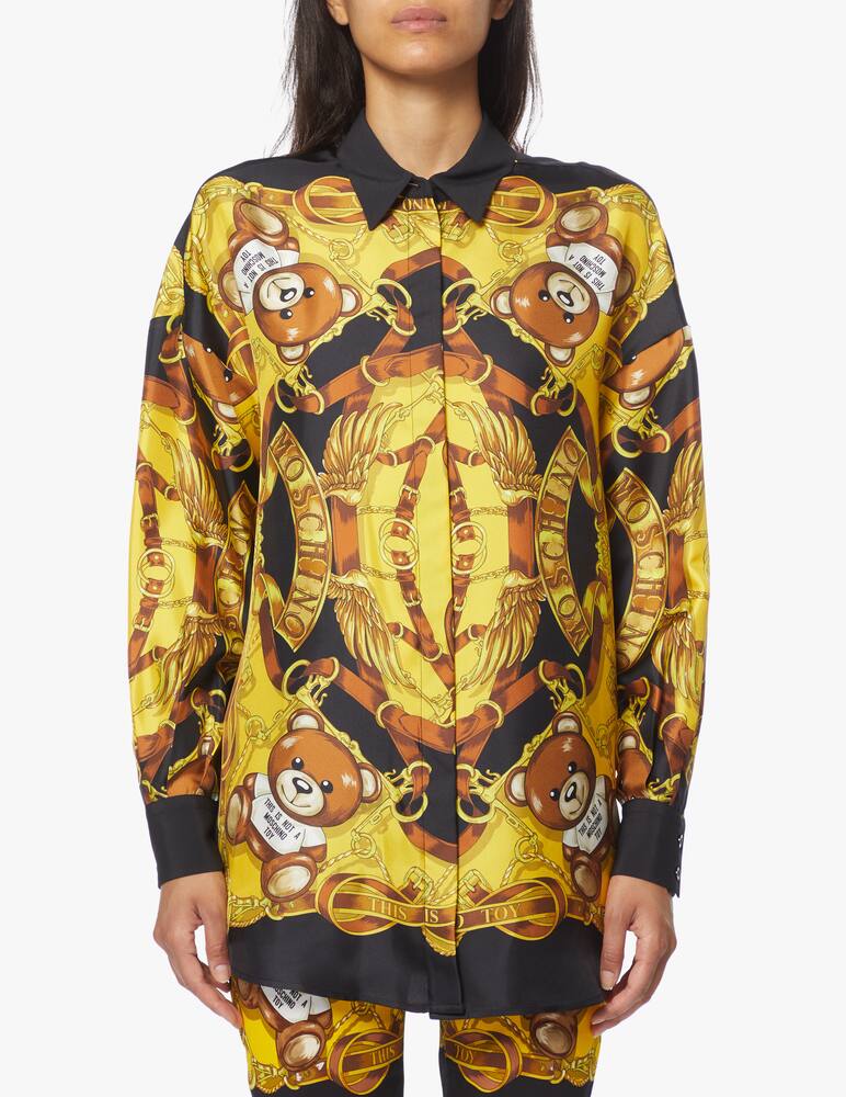 rinascente Moschino Silk shirt Teddy