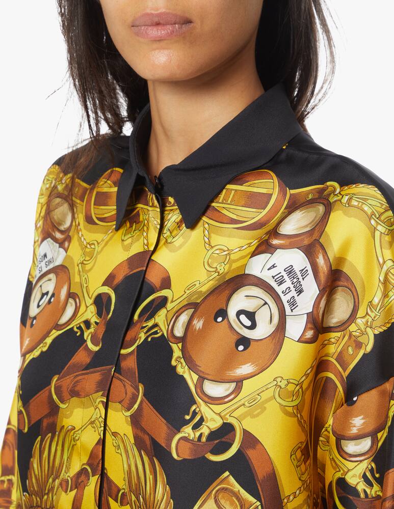 rinascente Moschino Silk shirt Teddy