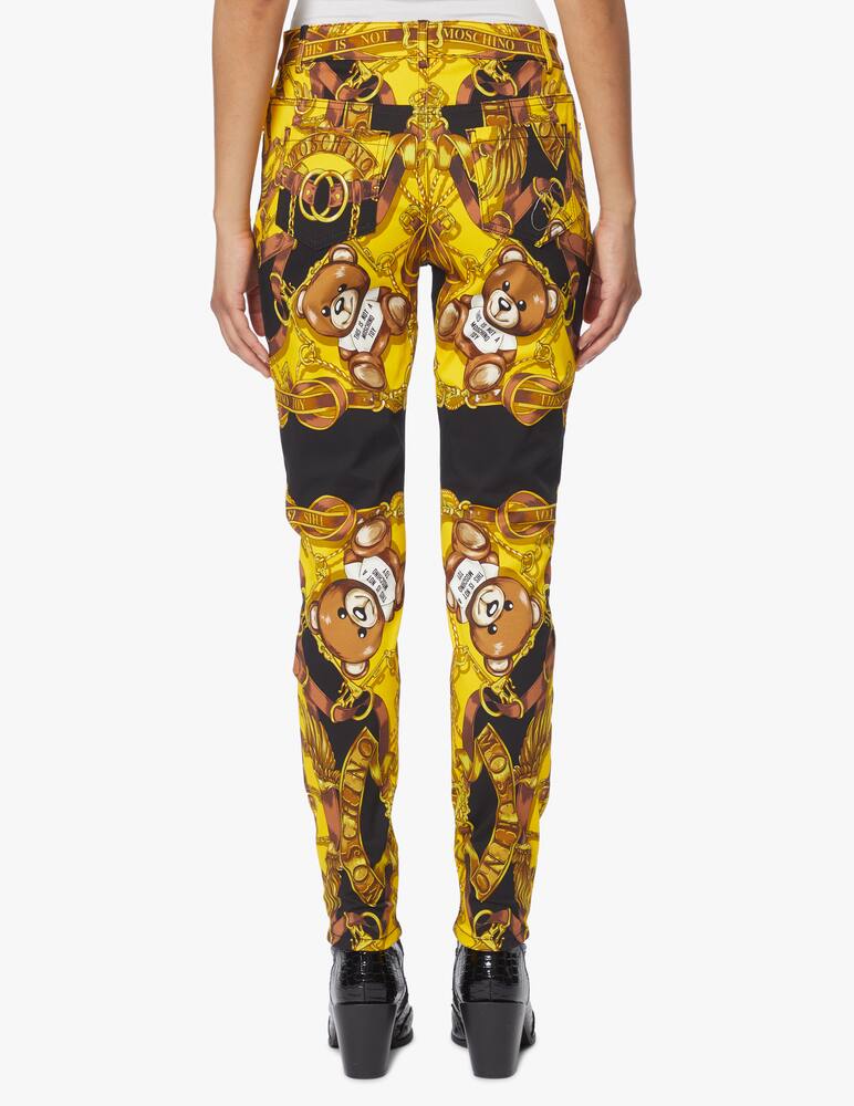 rinascente Moschino Leggings in cotone Teddy