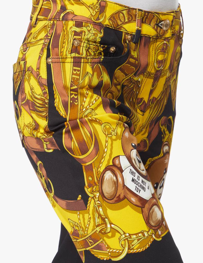 rinascente Moschino Leggings in cotone Teddy