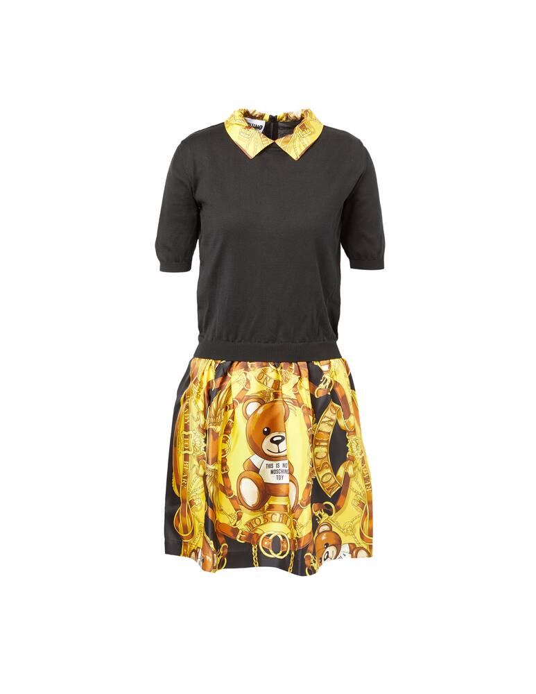 Moschino Vestito in cotone Teddy - immagine 1 Moschino Vestito in cotone Teddy - immagine 1