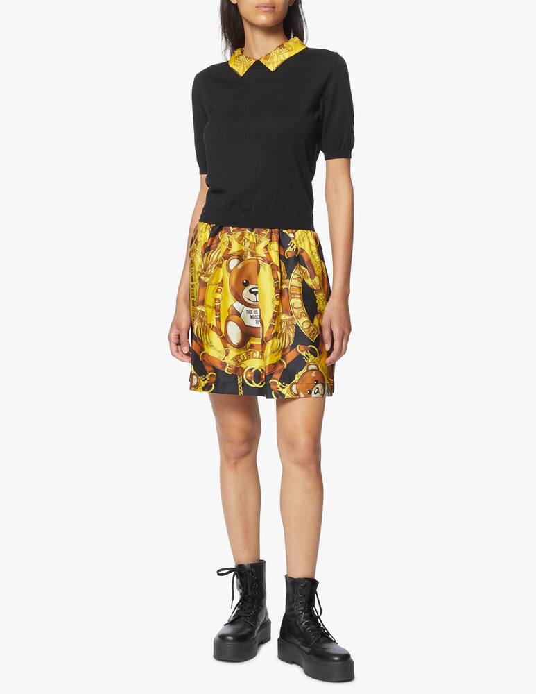 rinascente Moschino Vestito in cotone Teddy