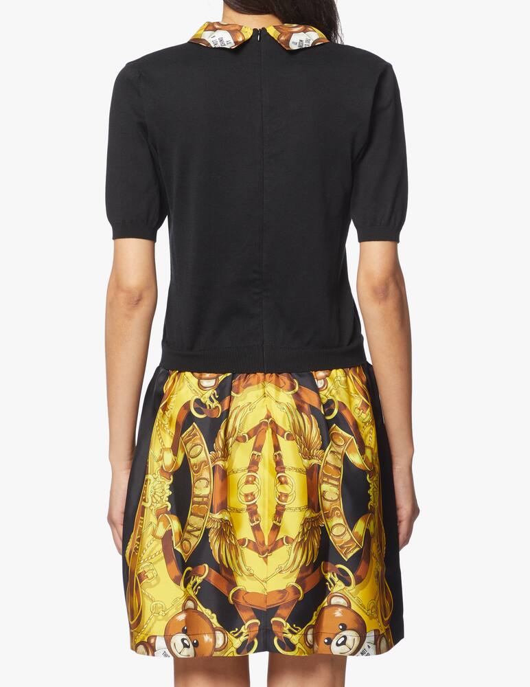 Moschino Vestito in cotone Teddy - immagine 3 Moschino Vestito in cotone Teddy - immagine 3