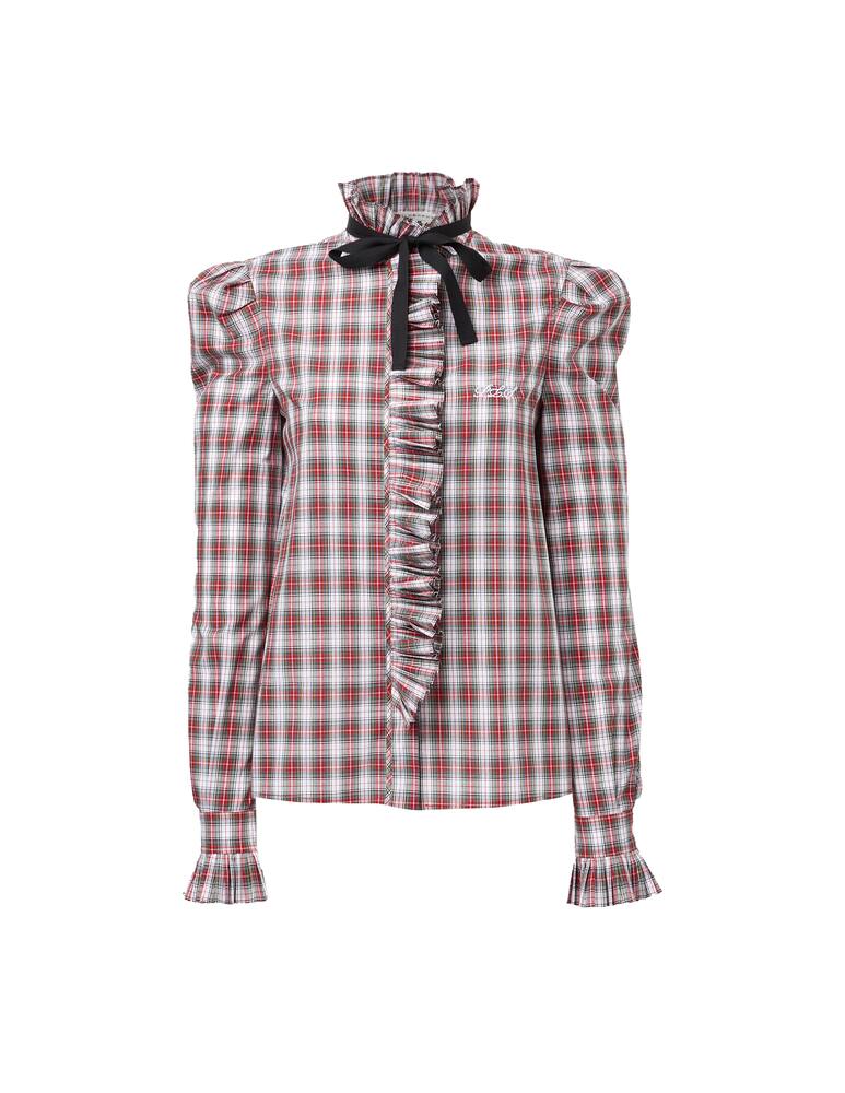 rinascente Philosophy di Lorenzo Serafini Cotton shirt with tartan print