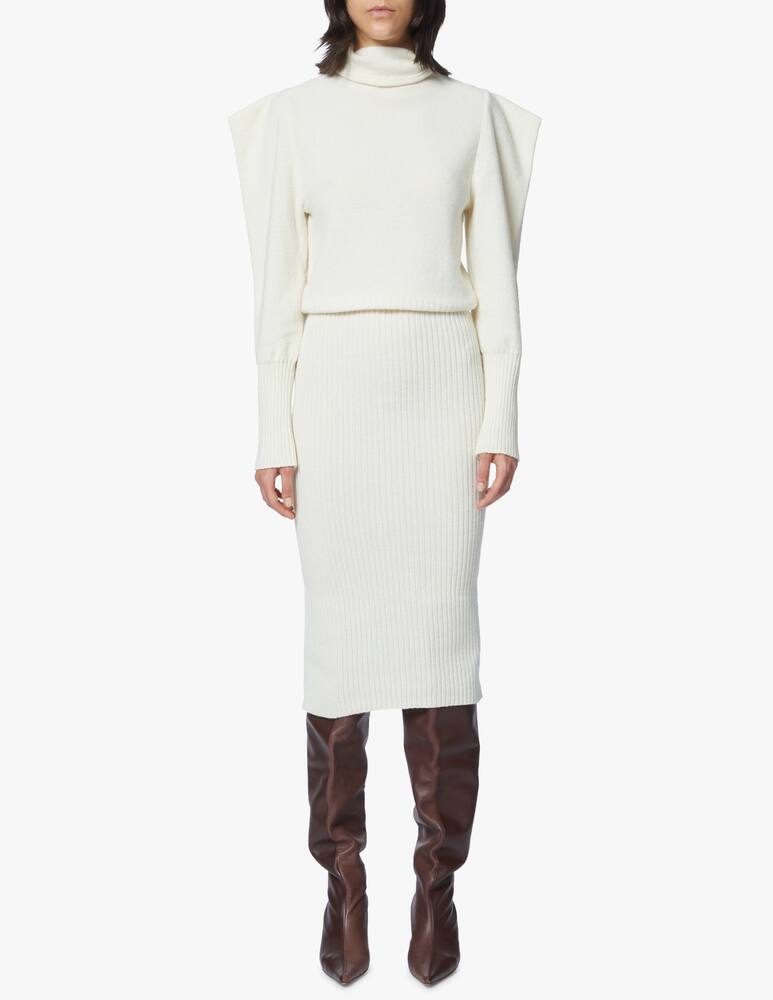 rinascente Philosophy di Lorenzo Serafini Wool midi dress