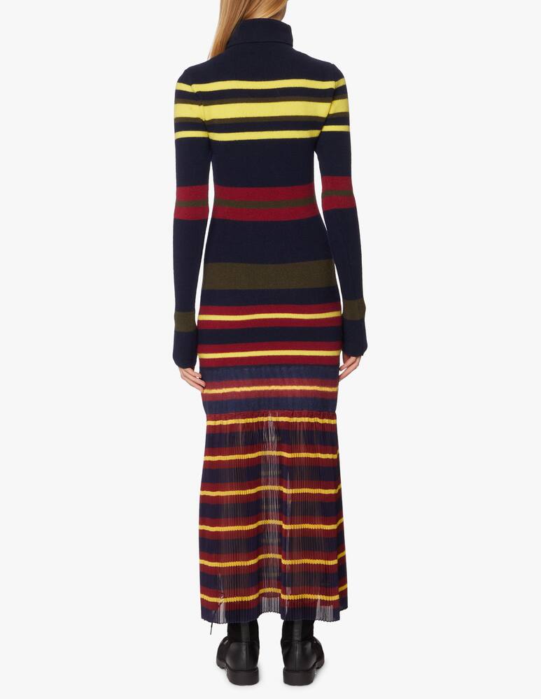 rinascente Philosophy di Lorenzo Serafini Vestito collo alto a manica lunga in lana 