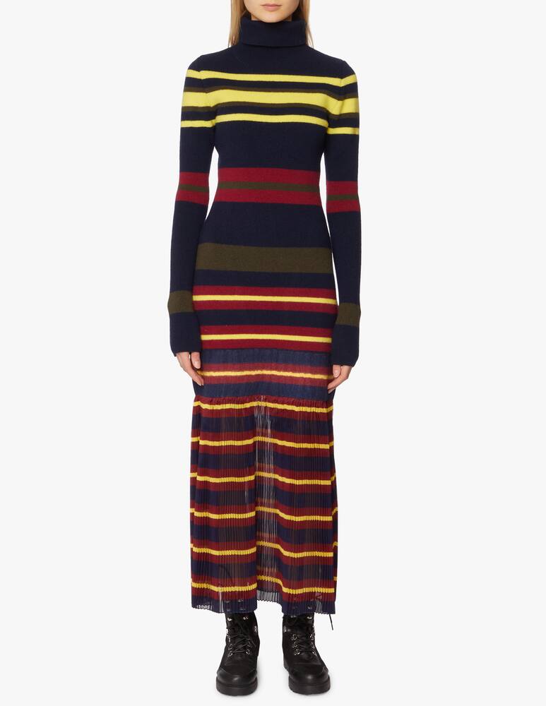 rinascente Philosophy di Lorenzo Serafini Vestito collo alto a manica lunga in lana 