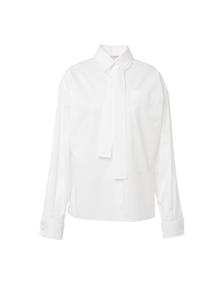 rinascente Philosophy di Lorenzo Serafini Camicia collo con fiocco in cotone 