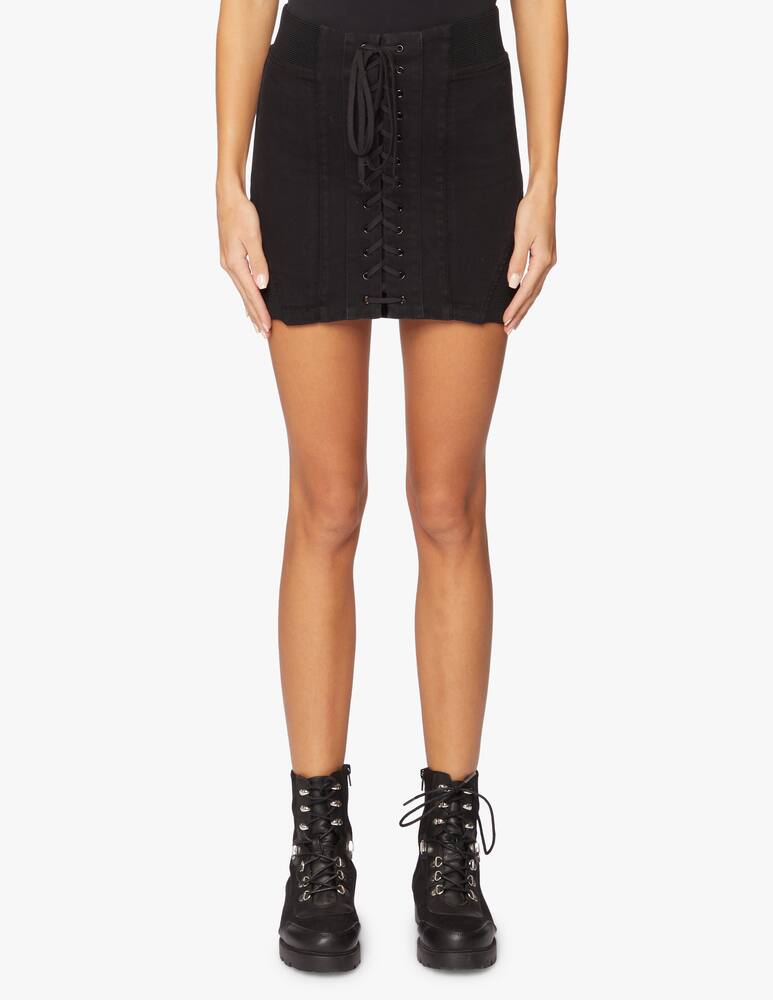 rinascente Philosophy di Lorenzo Serafini Minigonna di jeans