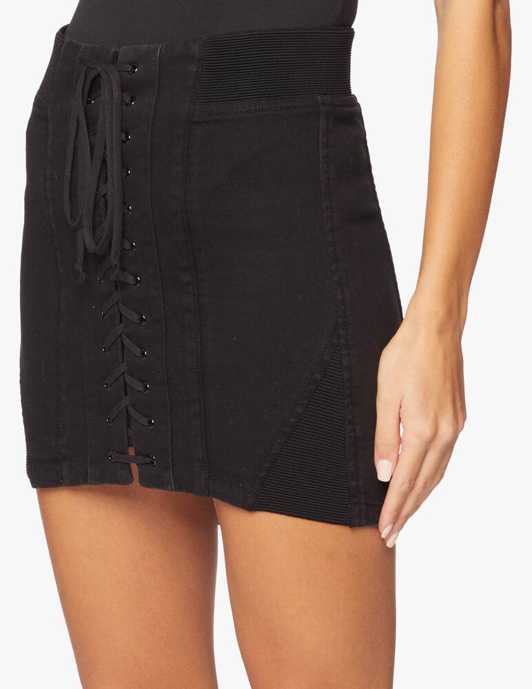 rinascente Philosophy di Lorenzo Serafini Minigonna di jeans