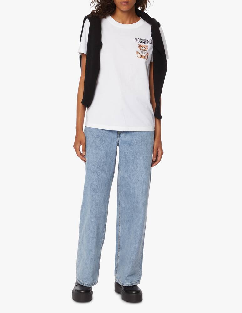 rinascente Moschino T-shirt in cotone Teddy piccolo