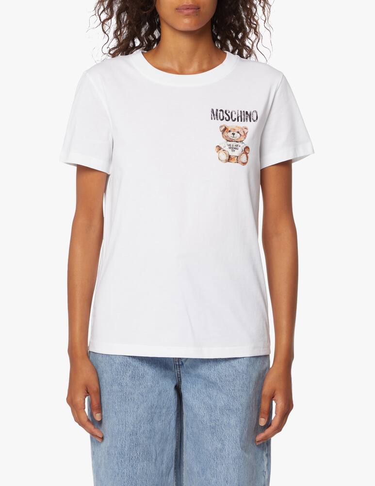rinascente Moschino T-shirt in cotone Teddy piccolo
