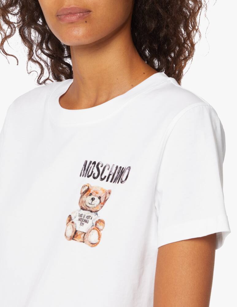 rinascente Moschino T-shirt in cotone Teddy piccolo