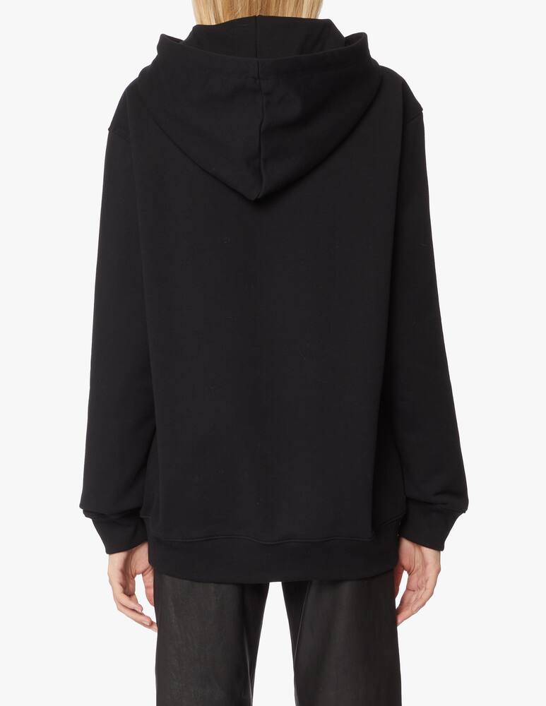 rinascente Moschino Felpa in cotone con cappuccio