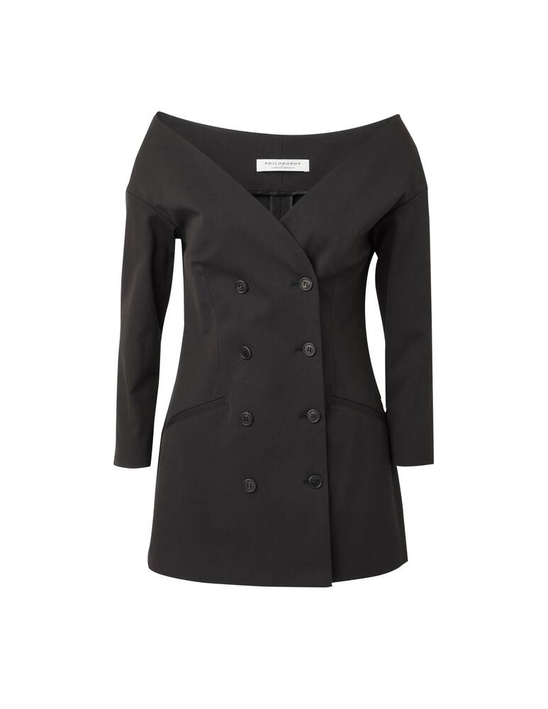 rinascente Philosophy di Lorenzo Serafini Cotton blazer - black