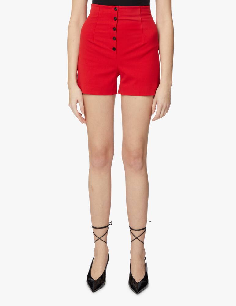 rinascente Philosophy di Lorenzo Serafini Cotton shorts - red