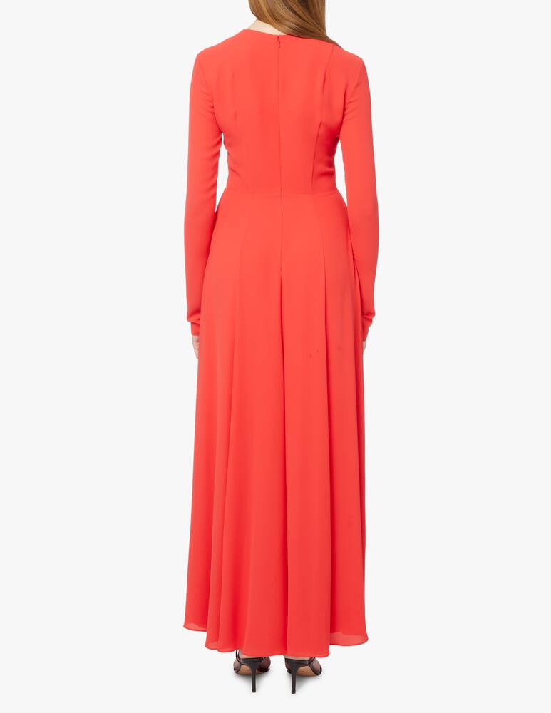 rinascente Philosophy di Lorenzo Serafini Long sleeved maxi dress - red
