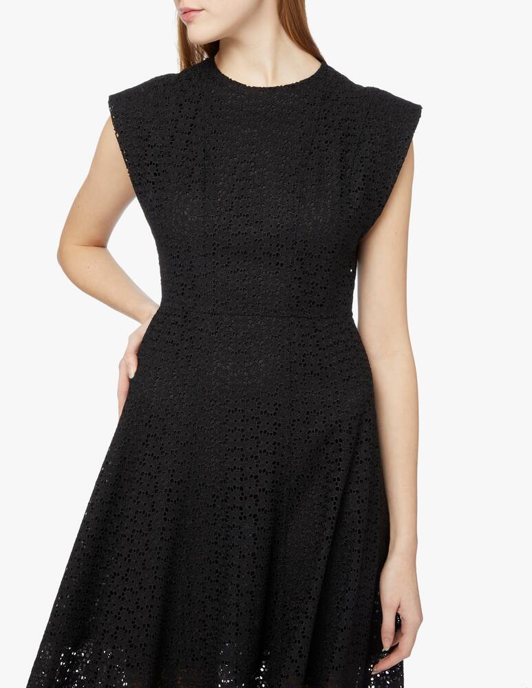 rinascente Philosophy di Lorenzo Serafini Vestito lungo in pizzo sangallo - nero