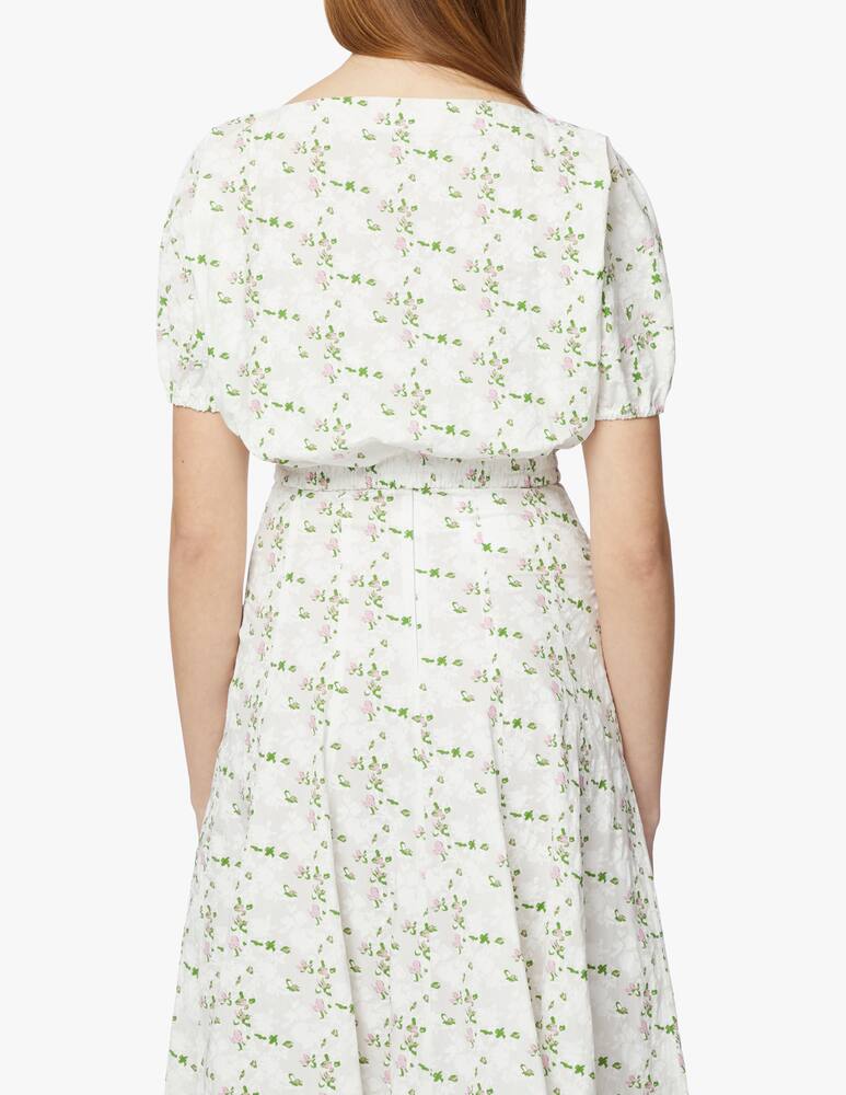 rinascente Philosophy di Lorenzo Serafini Cropped blouse with prints - white