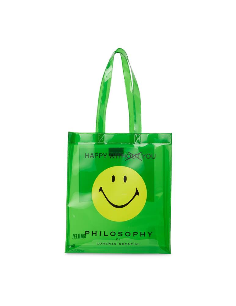 Philosophy di Lorenzo Serafini Borsa shopper in pvc - verde - immagine 1