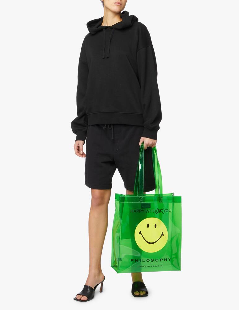 rinascente Philosophy di Lorenzo Serafini Borsa shopper in pvc - verde