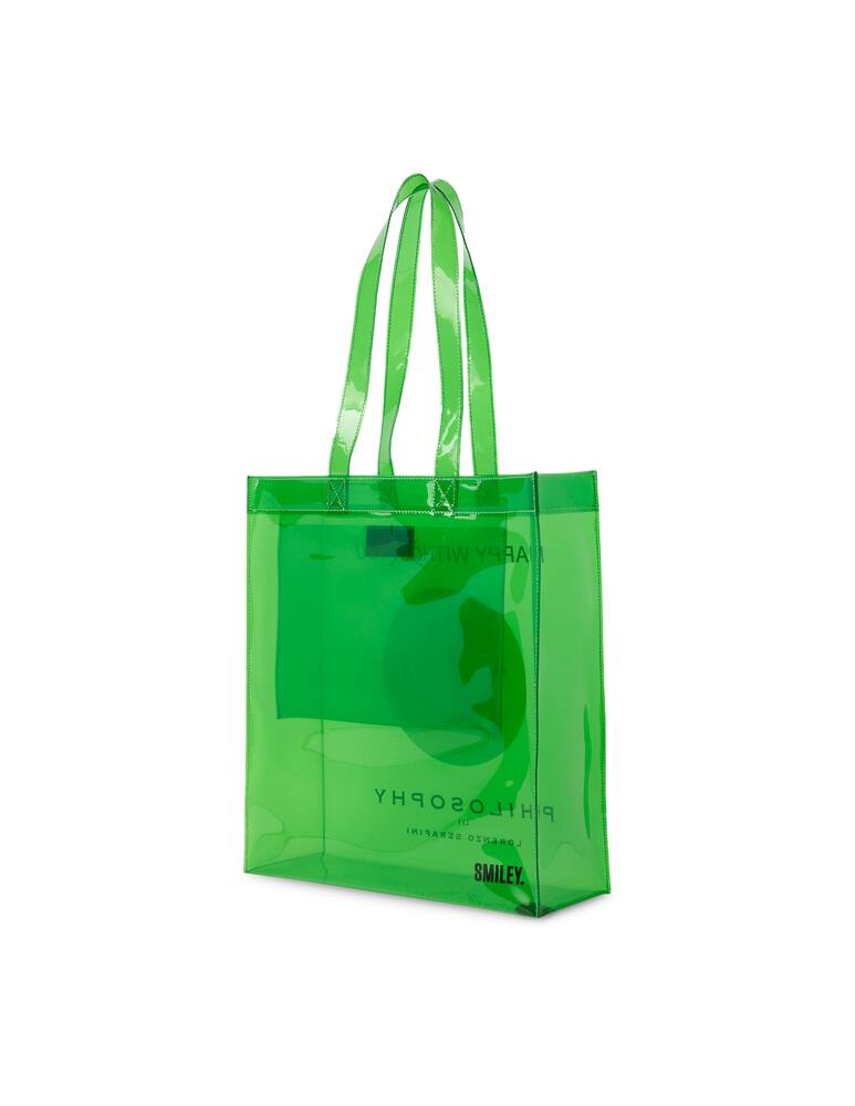 Philosophy di Lorenzo Serafini Borsa shopper in pvc - verde - immagine 3