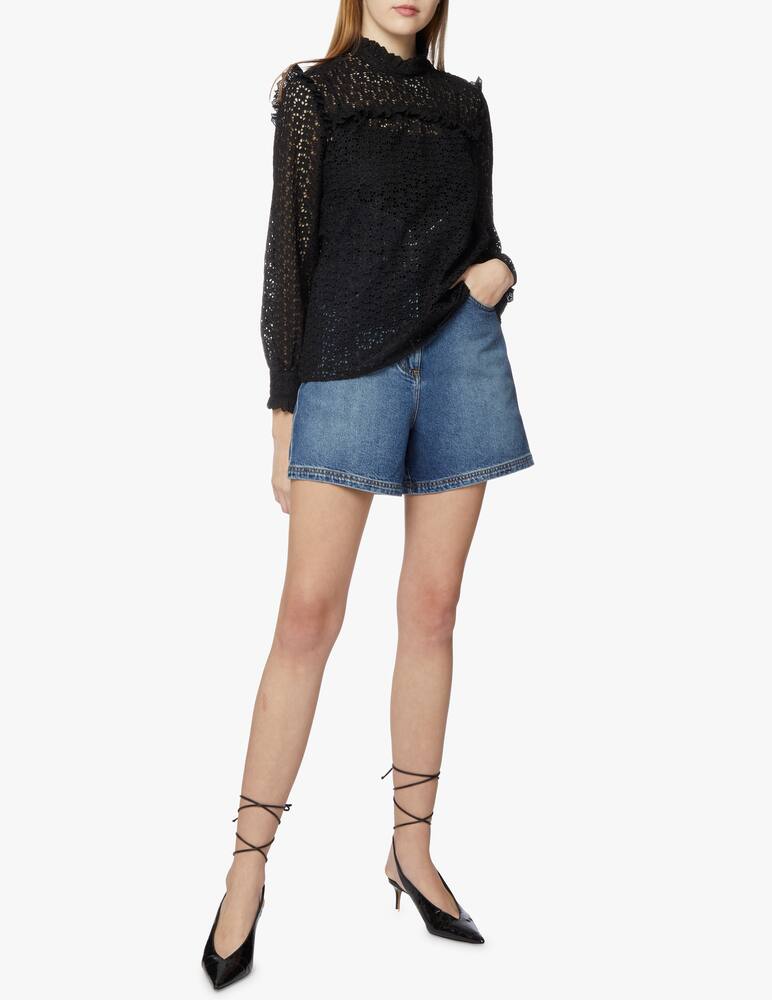 rinascente Philosophy di Lorenzo Serafini Blusa in misto cotone - nero