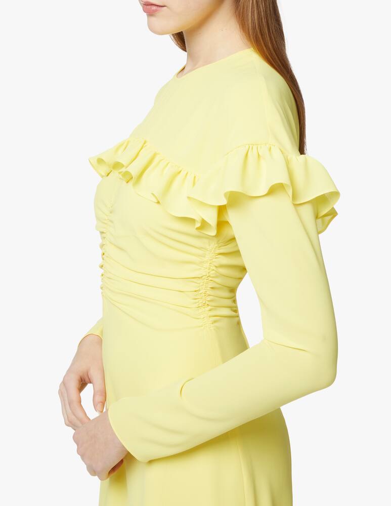 rinascente Philosophy di Lorenzo Serafini Vestito corto a manica lunga - giallo