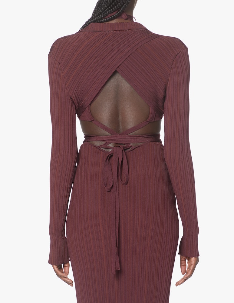 rinascente Philosophy di Lorenzo Serafini Maglietta a manica lunga - viola