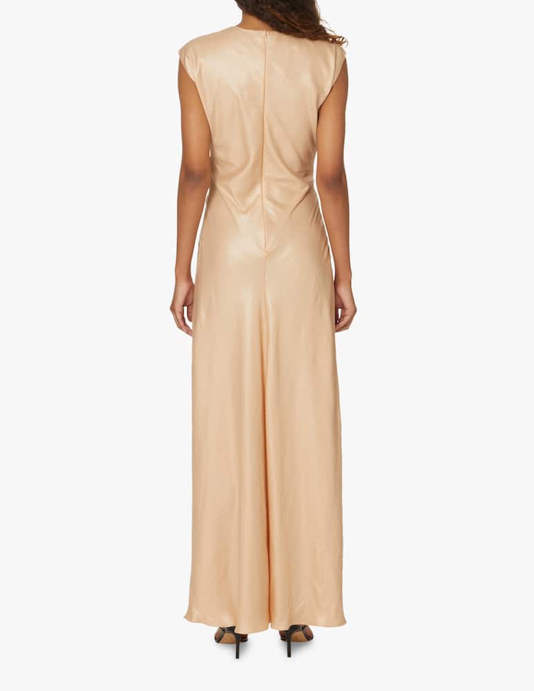 rinascente Philosophy di Lorenzo Serafini Sleeveless maxi dress - beige